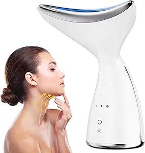 Electric Face Massager Wrinkle Remover LED Photon Face Beauty Device